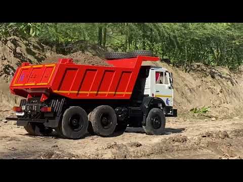 Видео: Камаз 65115 печатный на 3д принтере 1:12 Kamaz RC