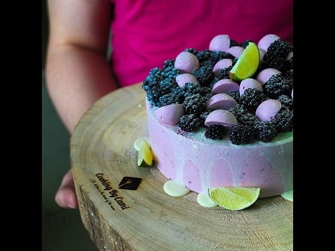 Видео: Торт-мороженое с ежевикой