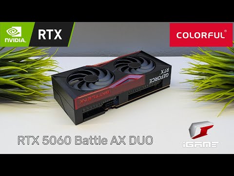 Видео: Обзор видеокарты Colorful GeForce RTX 5060 Battle AX DUO : дешевле и лучше чем MSI и Gigabyte !