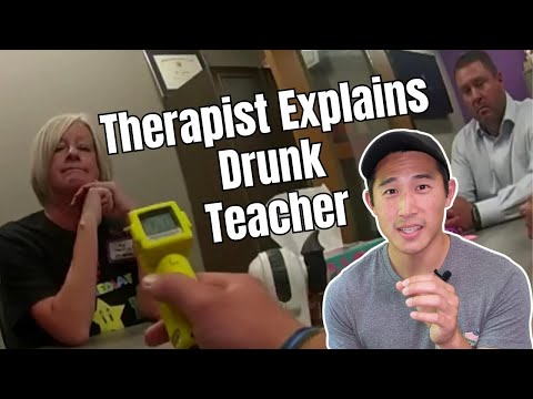 Видео: Пьяного учителя арестовали в школе! Реакция терапевта