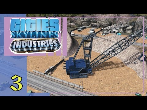 Видео: Горнорудная промышленность. Добываем руду | Cities Skylines Industries #3