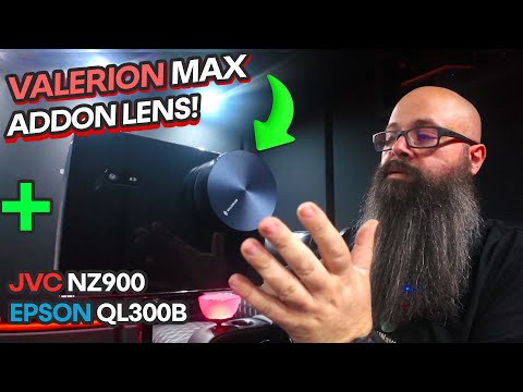 Видео: Valerion VisionMaster Max — дополнительный объектив! Обзор и сравнение JVC, EPSON и VALERION!