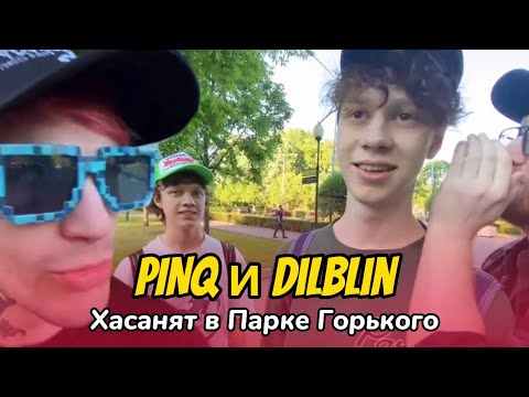 Видео: PINQ, DILBLIN и GRUSHHIKK ГУЛЯЮТ В ПАРКЕ ГОРЬКОГО