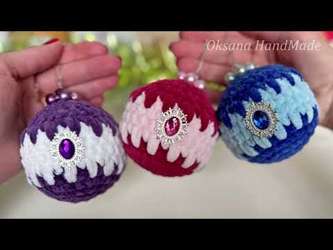 Видео: 🔥ИГРУШКА НА ЕЛКУ ЗА ПОЛЧАСА. Вяжу и Вас научу🤗