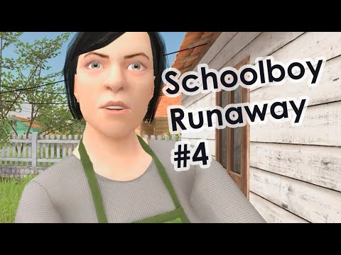 Видео: Schoolboy Runaway #4 | Галя не даёт пройти на кухню!