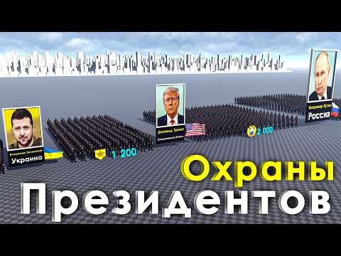 Видео: Сравнение Охраны Президентов Мира