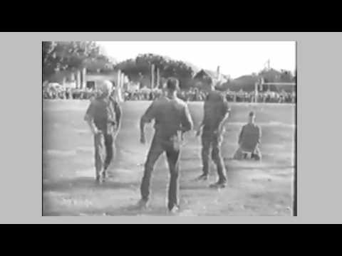 Видео: А.А.Кадочников - (1994г) - Работа с холодным оружием.Русский стиль рукопашного боя.