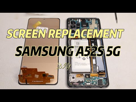 Видео: Замена экрана Samsung A52 A52s A52s 5g замена дисплея только с использованием TFT-дисплея без рамки