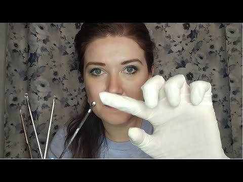 Видео: АСМР | ASMR | Механическая чистка лица | Визуальные триггеры перчатки шепот Тк-Тк Мурашки