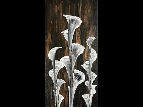 Видео: (37) Как сделать акриловую заливку в технике цепного натяжения