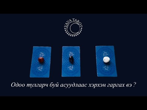 Видео: VAVA TAROT | Одоо тулгарч буй асуудлаас хэрхэн гаргах вэ ? Зөвөлгөө, Мессеж…
