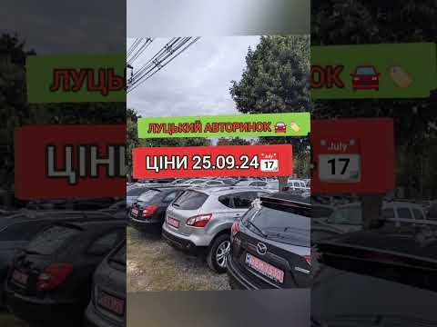 Видео: Ціни на автомобілі на Луцькому авторинку 🏷️🚘 25.09.24📆#автомобили #автоподбор #автопідбір  #авто