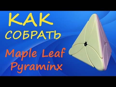 Видео: Как собрать Maple Leaf Pyraminx | How to Solve the Maple Leaf Pyraminx | Tutorial