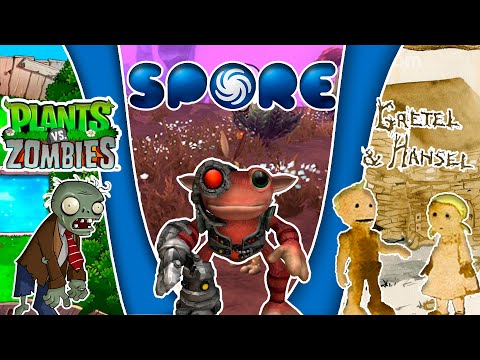 Видео: 3 Игры моего ДЕТСТВА | SPORE, Plants vs Zombies, Gretel & Hansel