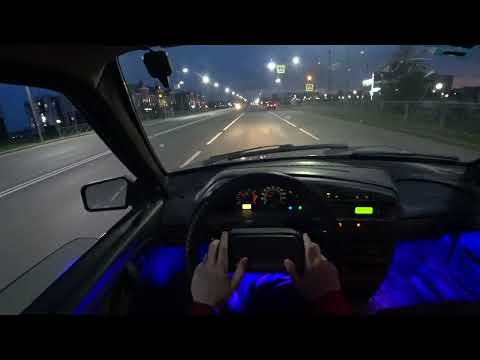Видео: ЕДУ НОЧЬЮ НА ЧЕТЫРКЕ С НОВОЙ ПОДСВЕТКОЙ!
