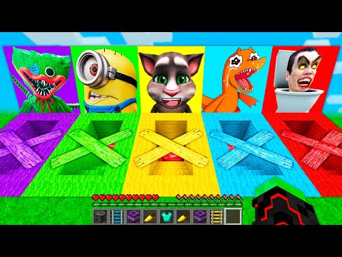 Видео: ВЫБЕРИ ЗАКРЫТЫЙ ПОДВАЛ В МАЙНКРАФТ ЗОМБАК