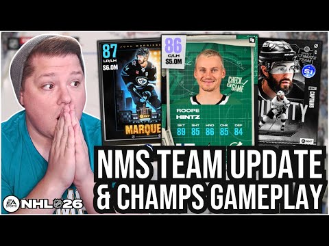 Видео: ОБНОВЛЕНИЕ КОМАНДЫ NMS И ИГРОВОЙ ПРОЦЕСС ЧЕМПИОНОВ (10 октября) | NHL 26