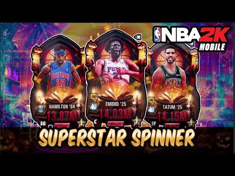 Видео: Открытие набора игрушек FULL COURT FRIGHT SUPERSTAR SPINNER | NBA 2K Mobile S8 Superstar Spinner