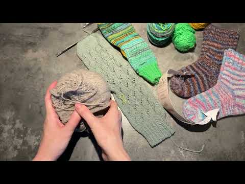 Видео: ГОТОВАЯ РАБОТА | НОСКИ ИЗ ОСТАТКОВ | КАКИЕ ПЛЕЧЕВЫЕ Я НЕ ХОЧУ ВЯЗАТЬ❌