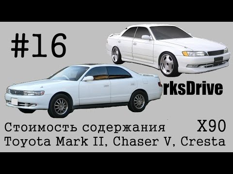 Видео: Стоимость содержания #16 - Toyota Mark II, Chaser V, Cresta X90 (JZX90) (Стоимость эксплуатации)