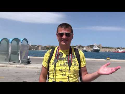 Видео: Rhodes _ Greece. Из Мармариса на Родос. Однодневная прогулка.