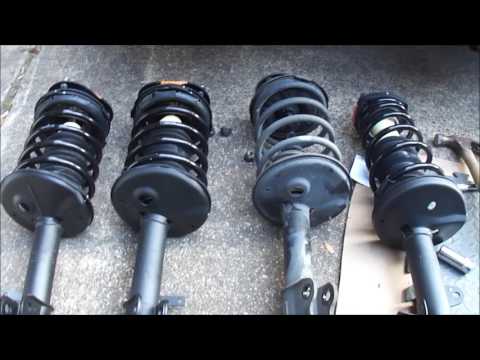 Видео: Toyota Corolla 2000 года: замена передних стоек шаг за шагом