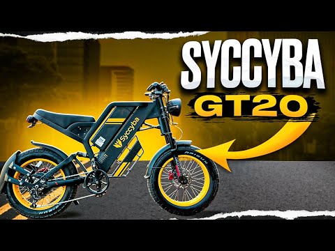 Видео: Электро велосипед 71.4V - Syccyba GT 20