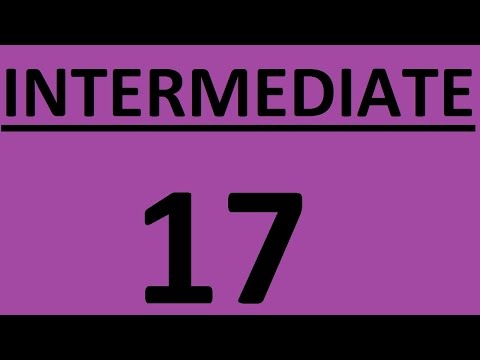 Видео: Грамматика английского языка для среднего уровня 17  Уроки английского языка  Английская грамматика