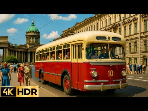 Видео: 🇷🇺 4K HDR От Балтийского вокзала до Крестовского острова САНКТ-ПЕТЕРБУРГА на автобусе № 10.