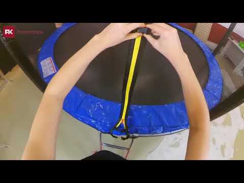 Видео: Росконтроль - сравнение трехметровых батутов, включая Батут с сеткой Триумф Норд Делюкс 305 см, 0100