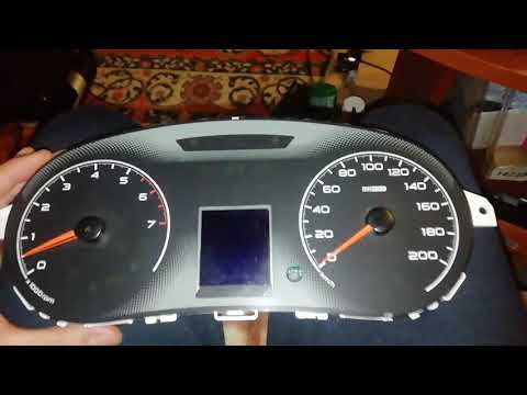 Видео: Постоянная подсветка дисплея приборки. Простая модификация