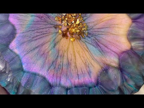 Видео: Техника Super Nova #подставка #сделайсам #смола #искусствоизсмолы #урок #креатив #эпоксидная смол...