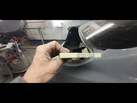 Видео: Покраска в переход деталей на Тойота Камри