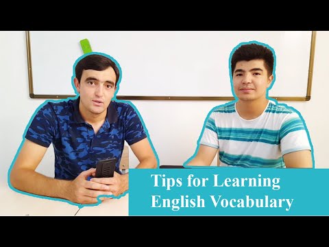 Видео: Vocabulary learning skills: Чи хел бояд калима омухт? I дарси англиси