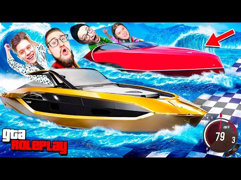 Видео: 500 КМ/Ч на ЛОДКЕ? ЛЕГКО! ЭКСТРЕМАЛЬНЫЕ ВОДНЫЕ ГОНКИ НА НОВЫХ ЯХТАХ! 4 ИСПЫТАНИЯ НА ВОДЕ! (GTA 5 RP)