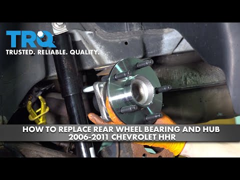 Видео: Как заменить ступицу заднего колеса и подшипник на Chevrolet HHR 2006-2011