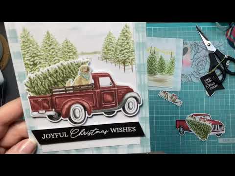 Видео: 🛻ОТЛИЧНАЯ РОЖДЕСТВЕНСКАЯ ОТКРЫТКА! КРАСАВИЦА С МИШКОЙ!🛻