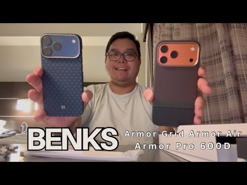 Видео: Benks Armor Grid Azure Blue против Armor Pro и Prestige 🔥 Лучший чехол для iPhone 17 Pro Max!