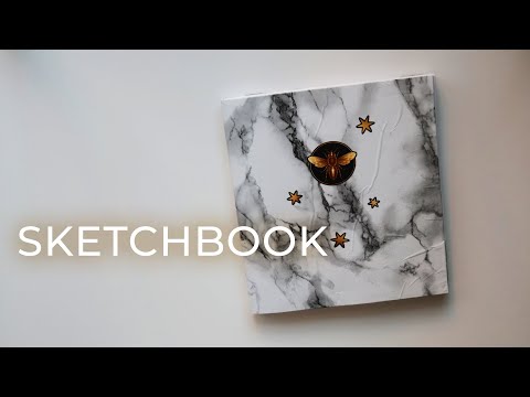 Видео: sketchbook tour #8 / показываю скетчбук, рассказываю про материалы и болтаю