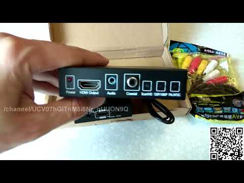 Видео: Переходник Neoteck AV RCA в HDMI