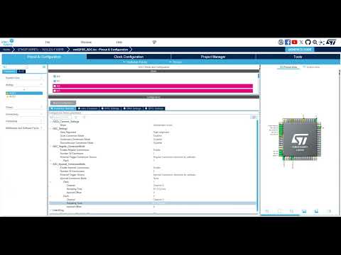 Видео: Урок №12. Пишем программный код для работы с АЦП микроконтроллера STM32f103.