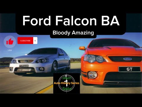 Видео: Ford Falcon BA — просто потрясающе!
