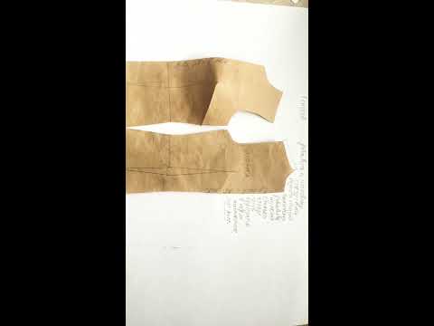 Видео: Если плечевой шов заваливается назад. Как исправить этот дефект кроя.