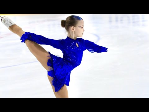 Видео: Жозефина Сербенюк, защита 1 юношеского разряда по фигурному катанию. СШОР им.Ю.Е. Ляпкина, 2 место)
