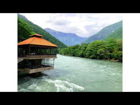 Видео: 🌴Стеклянный мост одной из длинных рек Абхазии|The glass bridge of one of the long rivers in Abkhazia