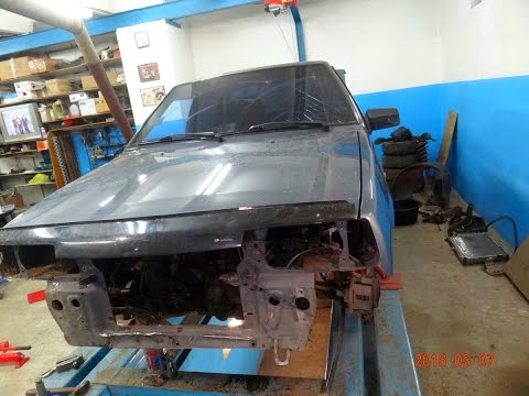 Видео: ВАЗ 21099. вытяжка морды.