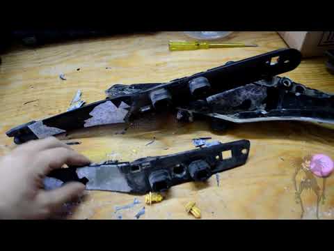 Видео: Рейлинги RX400h. Устранение течи.