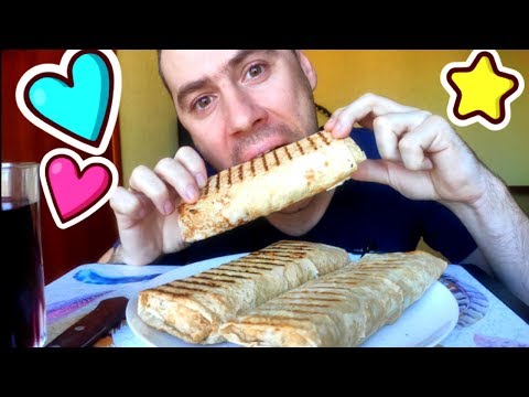 Видео: МУКБАНГ/3 шаурмы за раз/свинная шаурма/shawarma/MUKBANG/eating show/먹방