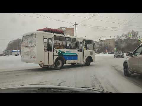 Видео: Экзаменационный маршрут. г. Томск . Записаться на вождение: +79528033167