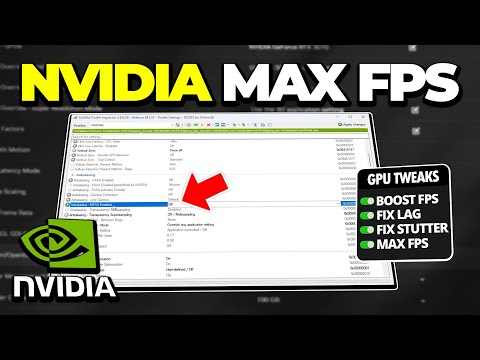 Видео: Лучшие настройки NVIDIA для максимального FPS и производительности (руководство по оптимизации 20...
